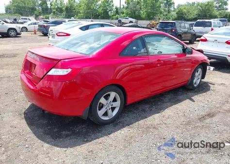 2006 Honda Civic Ex из США, поврежденный, VIN 2HGFG12856H541873